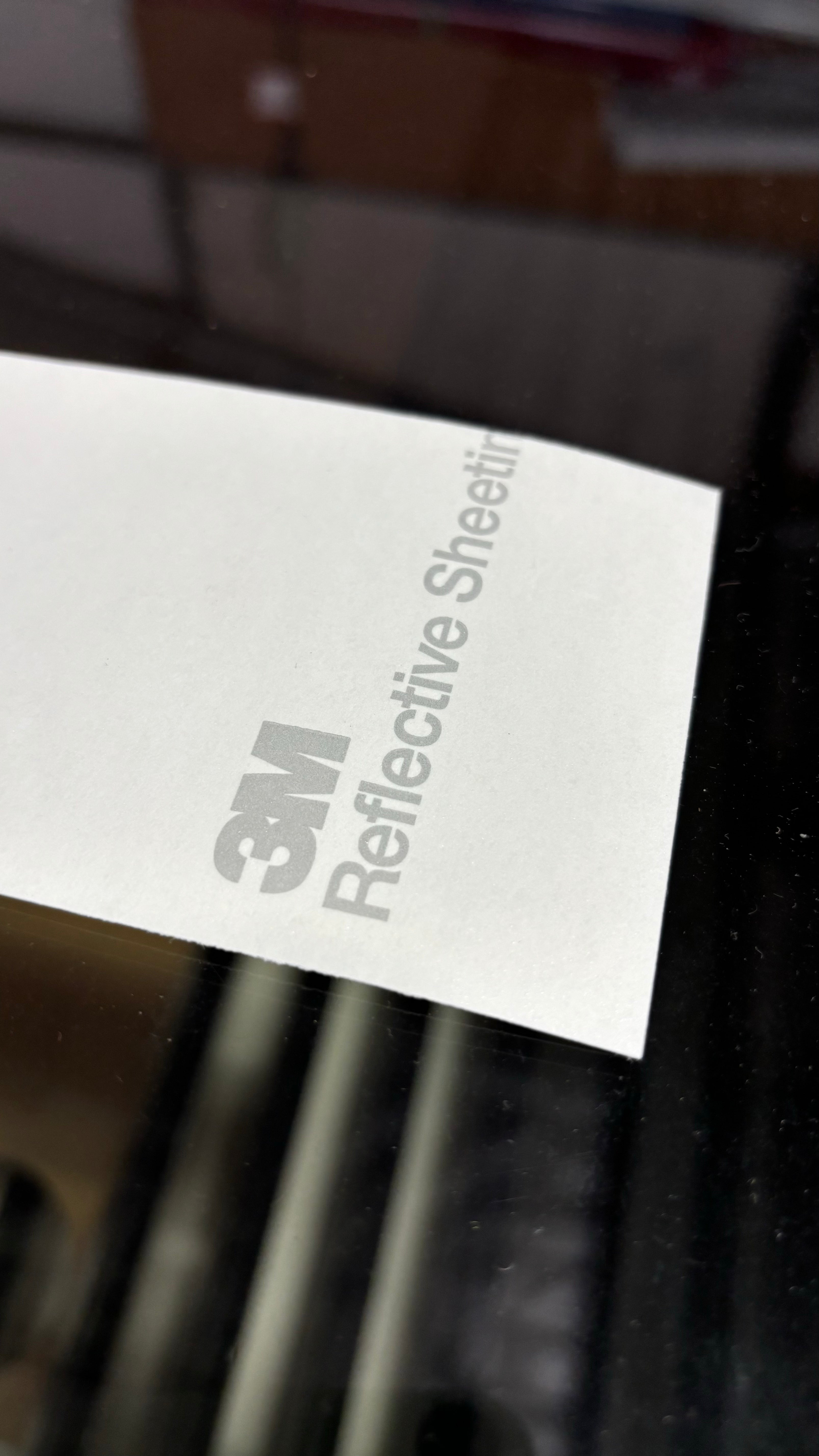 Bus Emergency Exit Sticker - White Reflective Decal - Hammer Style - Drew's Sign It Pty LtdReflective Signs - Rear
