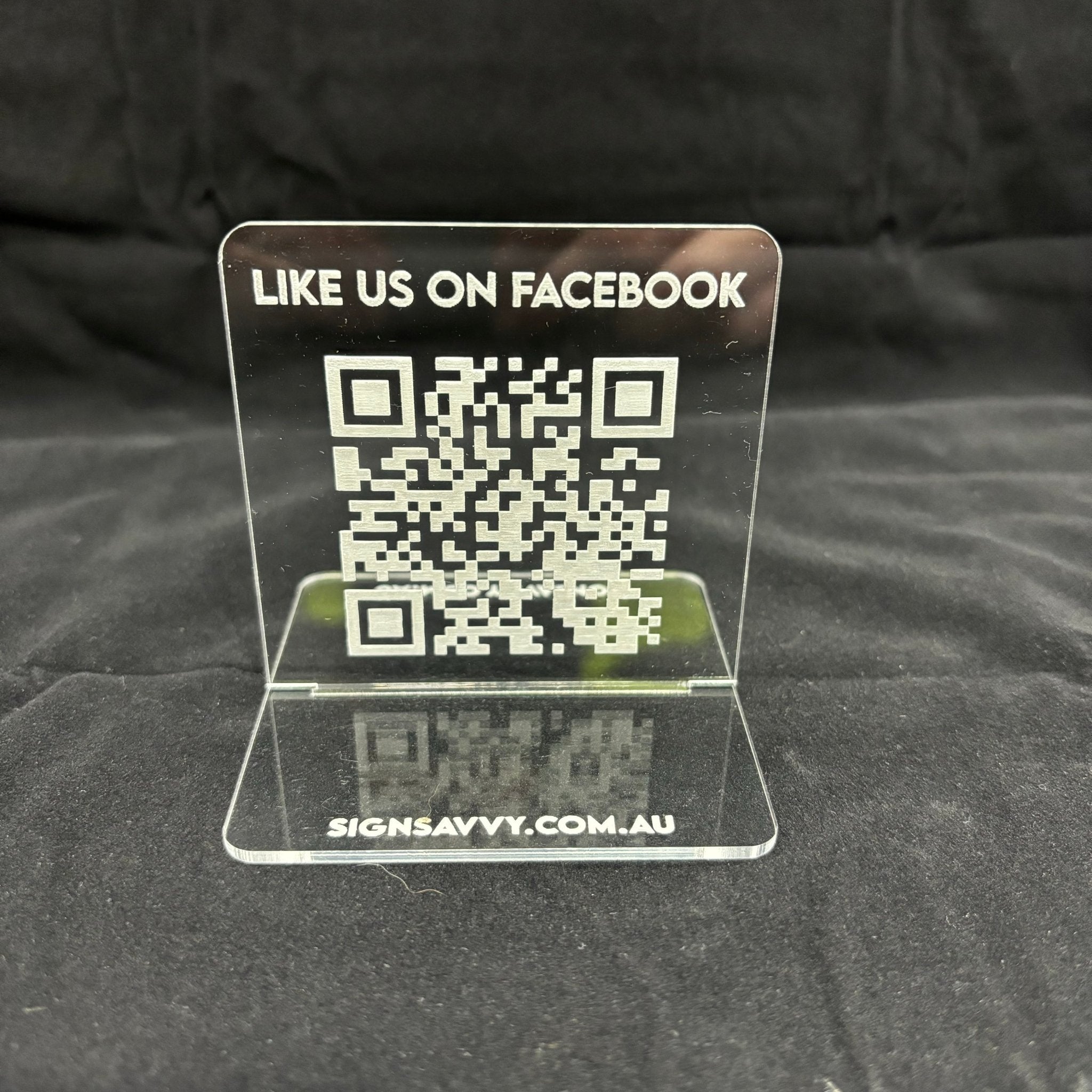 Mini Counter Engagement Stand - Facebook Display - Drew's Sign It Pty LtdPromotional Signage & Banners