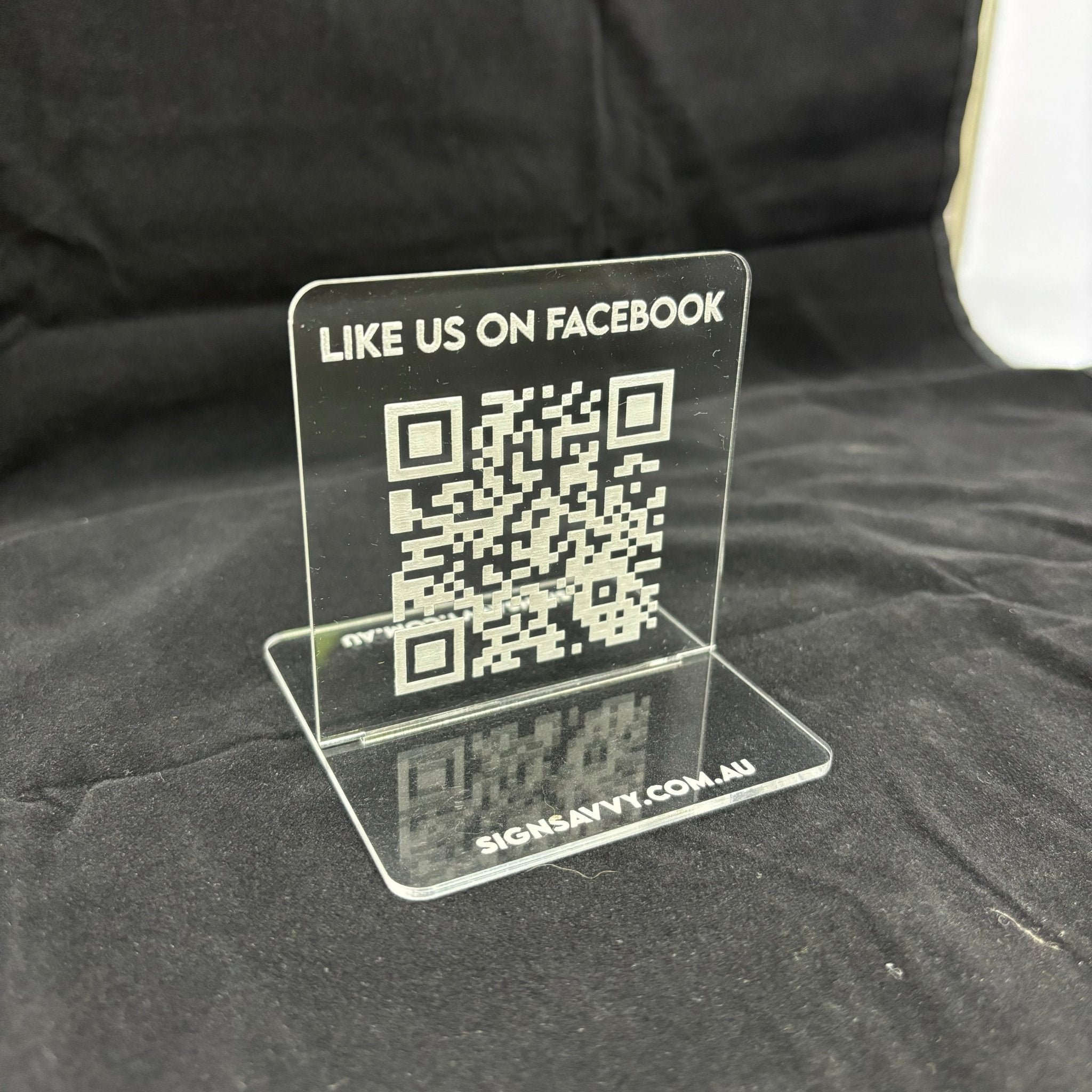 Mini Counter Engagement Stand - Facebook Display - Drew's Sign It Pty LtdPromotional Signage & Banners