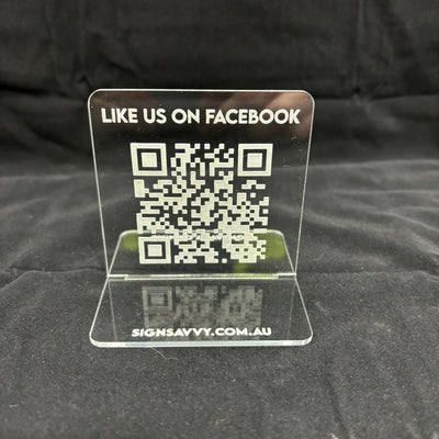 Mini Counter Engagement Stand - Facebook Display - Drew's Sign It Pty LtdPromotional Signage & Banners