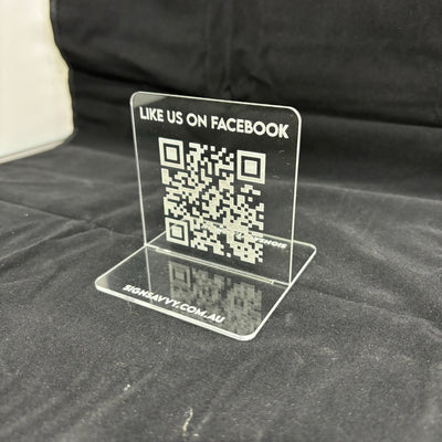Mini Counter Engagement Stand - Facebook Display - Drew's Sign It Pty LtdPromotional Signage & Banners